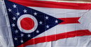Ohio Official State Flag 3x5 210D Nylon US American Government Specifications