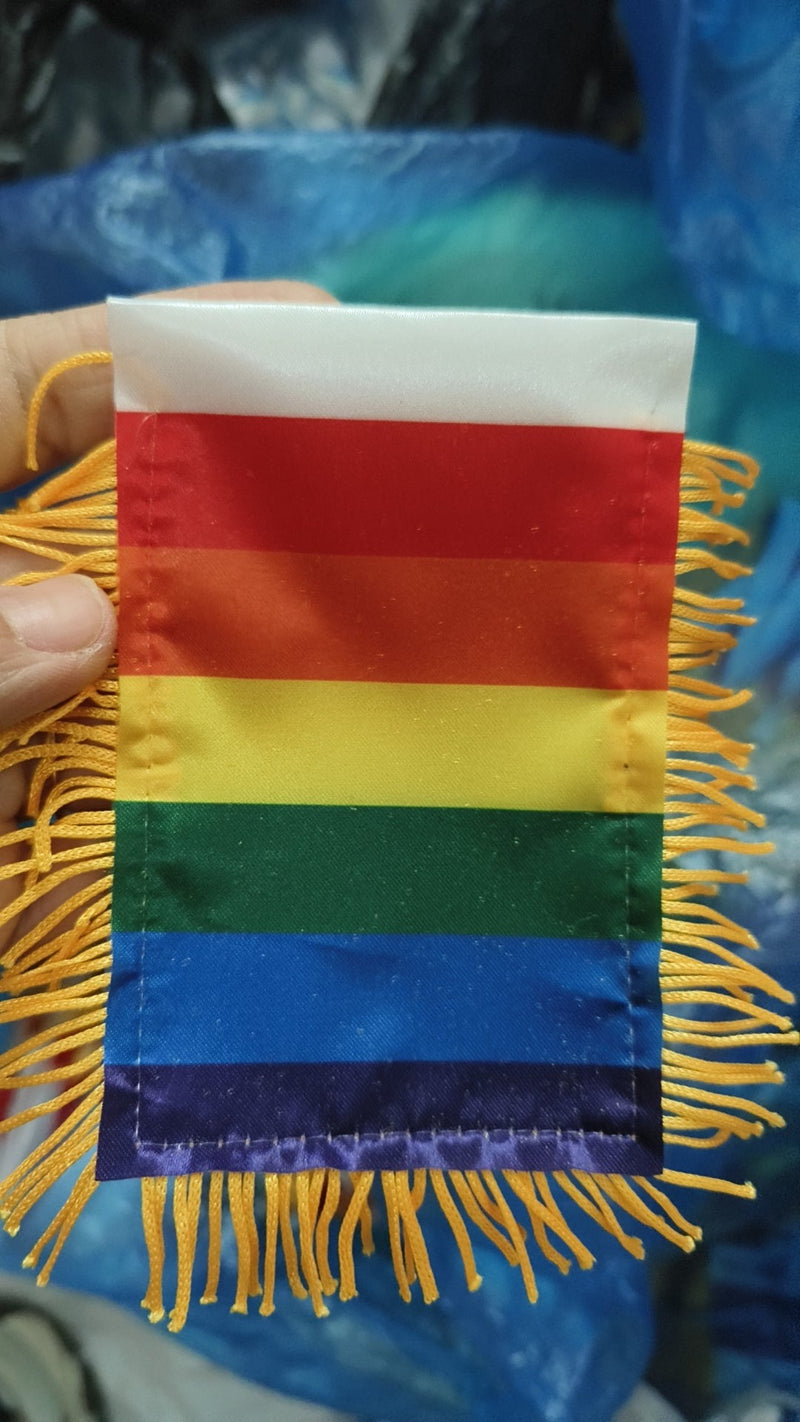 Rainbow Flag Mini Banner