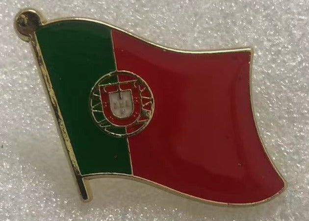 Portugal Wavy Lapel Pin