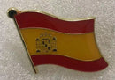 Spain Wavy Lapel Pin
