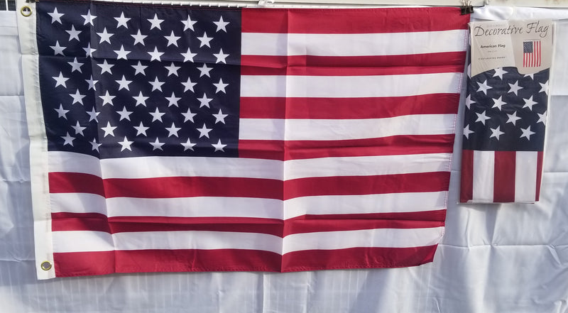 American Flags USA 2'x3' Feet Premium Printed Brass Grommets US Sale