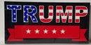 Trump USA 5 Stars Bumper Stickers Made in USA