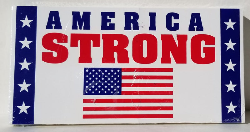 America Strong USA Bumper Stickers Made in USA
