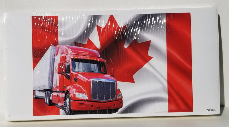 Canada Trucker Bumper Stickers Made in USA