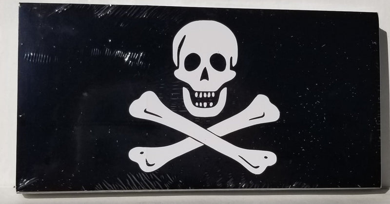 Pirate Skull Crossbones Bumper Stickers Made in USA