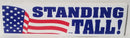 Standing Tall USA Bumper Stickers Made in USA