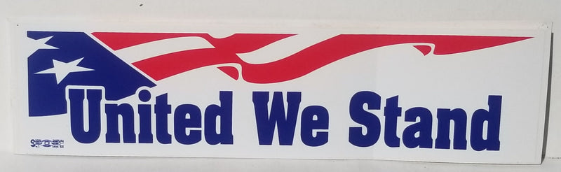 United We Stand American Bumper Stickers Made in USA