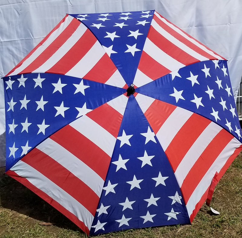 American Flag Shield USA Golf Umbrella Stars & Stripes