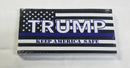 Trump Keep America Safe Bumper Stickers U.S.A. Police Thin Blue Line Made in USA Maga Nation 100% American 3.75"x7.5"