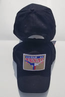 Tough As Texas Black Embroidered Cap