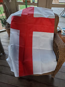 St George Cross of England 3x5 Feet Flags 100% Nylon