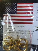 American Flags Made in USA 3'x5' Expertly Dyed U.S.A. Flags 3x5 Feet Outdoor 210D Nylon