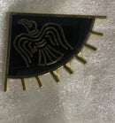 Viking Raven Black Lapel Pin
