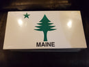 Maine 1901 Old Flag Liberty Tree Bumper Stickers American Made in USA 3.75"x7.5"
