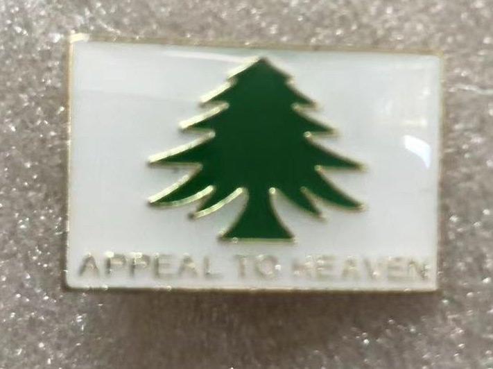 Liberty Pine Tree Lapel Pin