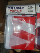 Trump Vance 2024 Never Surrender! White 3x5 Rough Tex 150D Nylon In Stock MAGA Nation Flags