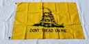 Gadsden 2'x3' Embroidered Double Sided Flag Rough Tex® Cotton