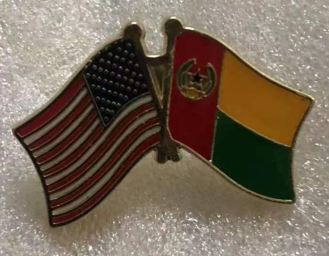 USA & Cape Verde Friendship Lapel Pin