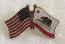 USA & California Friendship Lapel Pin