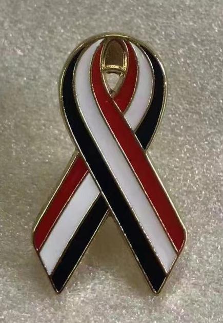 USA American Ribbon Lapel Pin