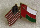 USA & Oman Friendship Lapel Pin