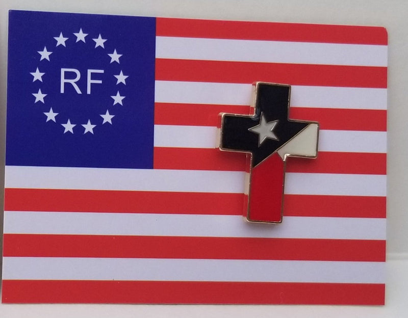 Texas Cross Lapel Pin