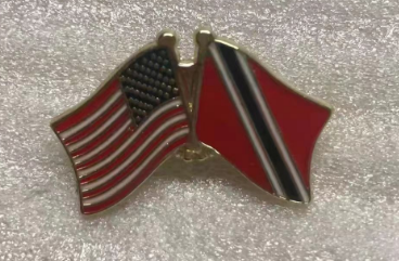 USA & Trinidad & Tobago Friendship Lapel Pin