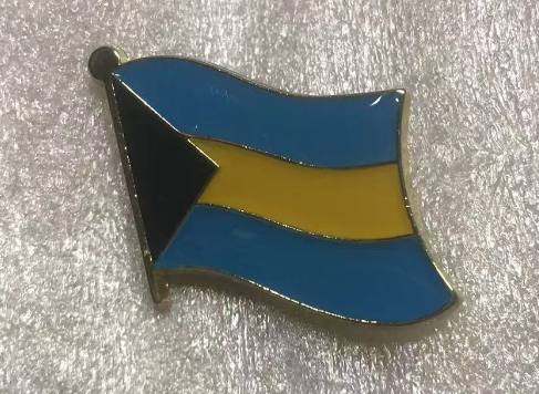 Bahamas Wavy Lapel Pin