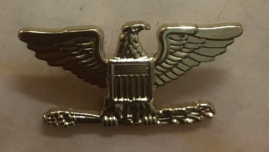 WWII US Army Colonel Lapel Pin