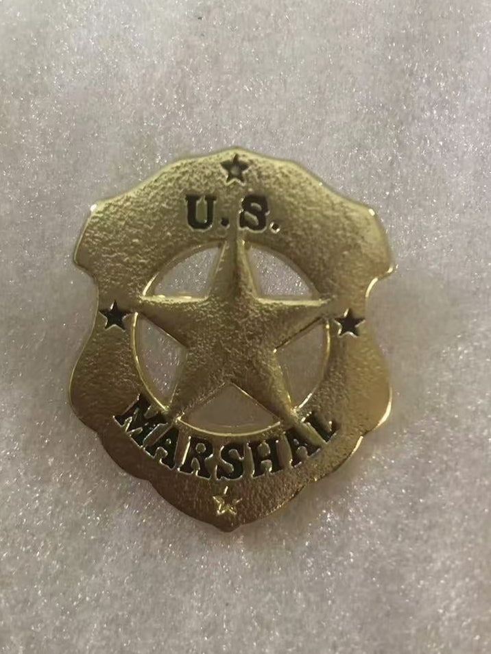 US Marshal Badge Lapel Pin