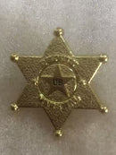 US Marshal Star Badge Lapel Pin