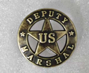 US Deputy Marshal Round Lapel Pin