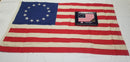 Betsy Ross American Vintage 100% Canvas Cotton 3x5 Feet 1776 USA embroidery 13 stars all sewn stripes Flag (six pack of flags)