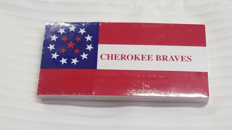 Cherokee Braves Bumper Stickers Made in U.S.A.