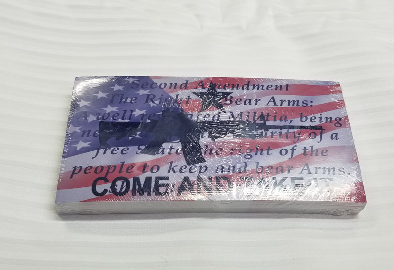 Come and Take It  USA 2nd Amendment Bumper Stickers Made in U.S.A.