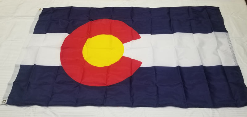 Colorado 6'x10' 100D State Flag Government Specifications Brass Grommets