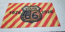 Route 66 USA 3'x5' Flag ROUGH TEX® 100D Vintage American Rt 66 1926 2026 Centennial