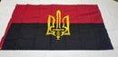 Ukraine Resistance 3'x5' Embroidered Flag ROUGH TEX® Cotton Ukrainian War
