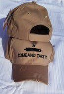 Gonzales Light Khaki Washed Embroidered Cap