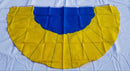 Ukraine Fans Bunting Official Supporter 3x5 Feet Ukrainian Fan Banner 100D