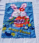 Happy Easter Bunny 28x40 Inches Banner 100D Flags