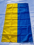 House Ukrainian Official 28x40 Inches Sleeved Ukraine Flags 100D