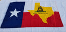 Texas Don't Tread On Me 3'X5' Flag ROUGH TEX® 100D
