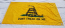 Gadsden Early Colonial American Don't Tread on Me Flags Double Sided Knit Nylon 100% Rough Tex 3x5 Feet