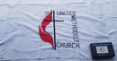 The United Methodist Church 3'X5' Embroidered Flag ROUGH TEX® 600D with Gift Box
