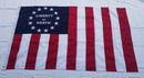 Hunter Liberty or Death 3'x5' Embroidered Flag ROUGH TEX® Cotton in Gift Box