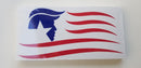 Trump Wavy Bumper Sticker USA
