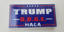Trump DOGE MAGA Bumper Stickers Made in USA Musk