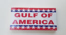 Gulf of America Red White & Blue Stars Bumper Stickers Made in USA