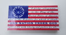One Nation Under God USA Red White & Blue Stars Bumper Stickers Made in America